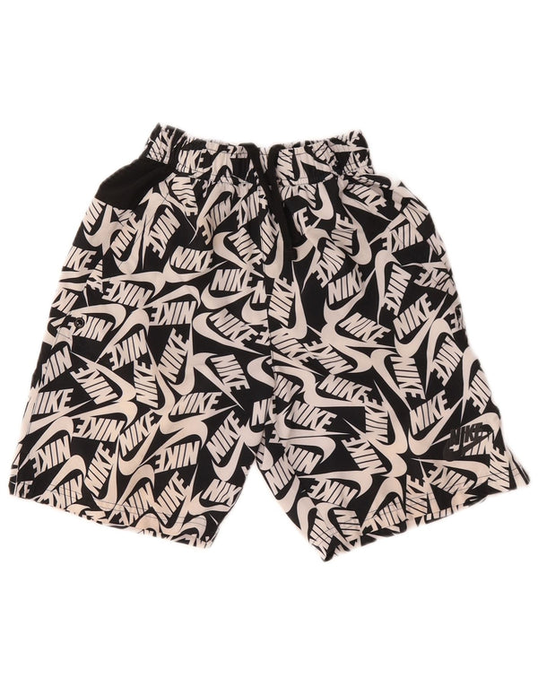Chłopięce spodenki sportowe Adidas Graphic Standard Fit 10-11 lat, średnie czarne