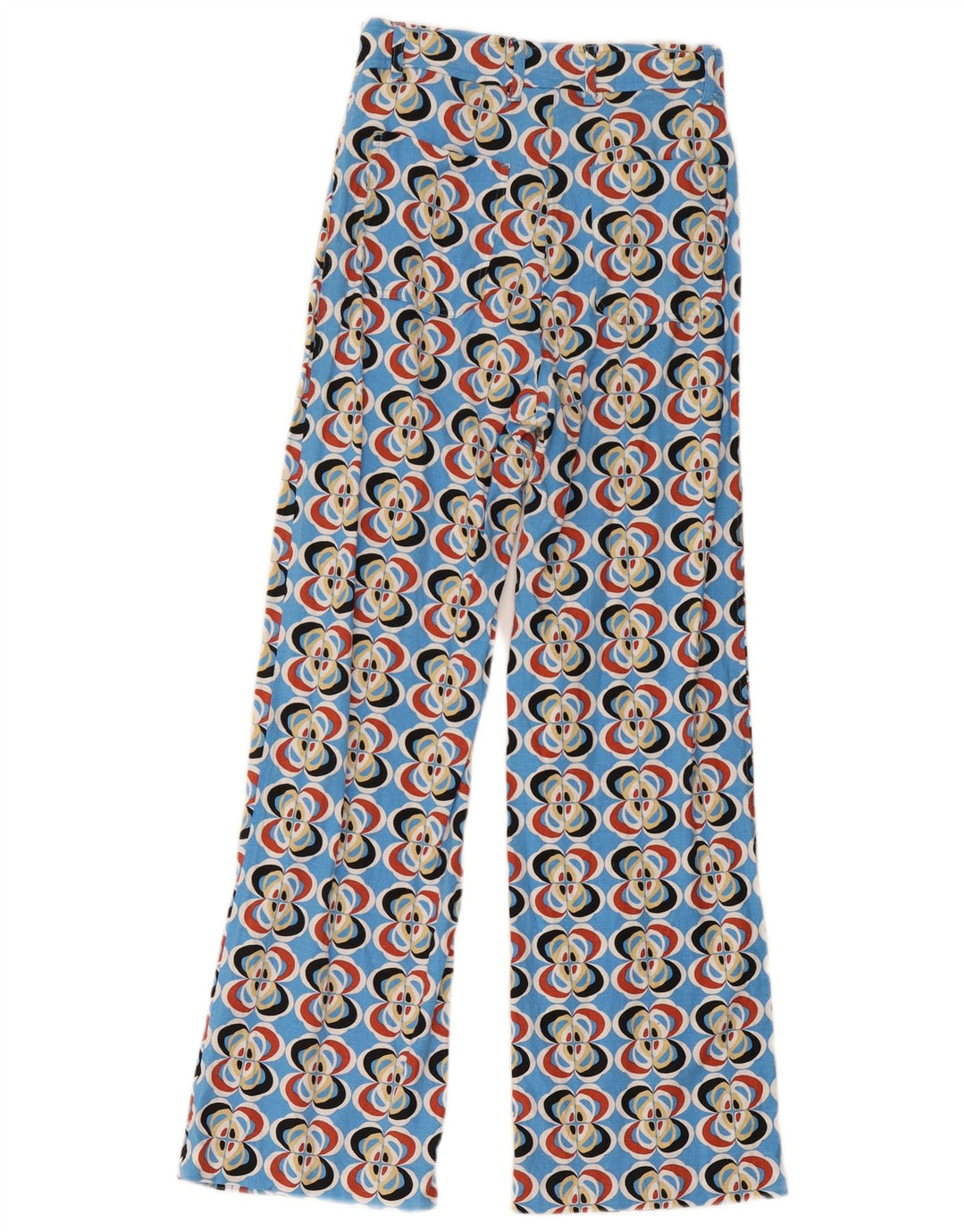 Damskie spodnie typu casual Zara w abstrakcyjny wzór XS W24 L28 wielokolorowe