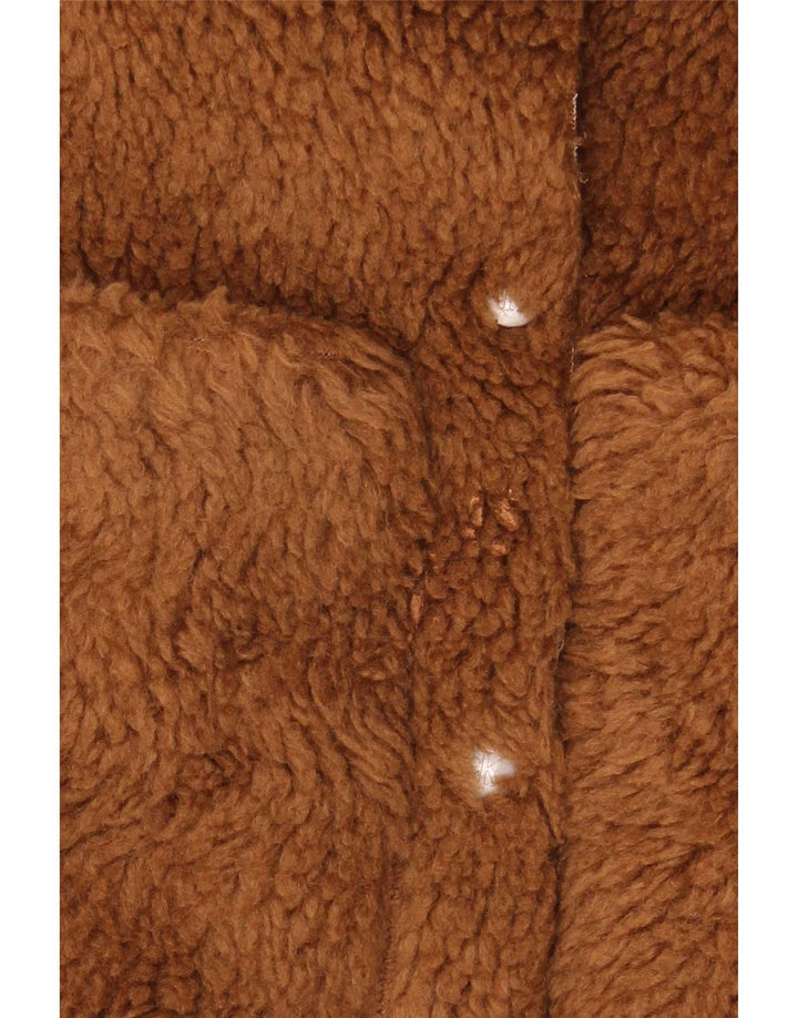 Damska kurtka polarowa Calvin Klein Jeans Teddy Bear UK 10 Small Brown