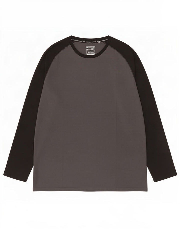 Męski top IsoCool Mountain Warehouse z długim rękawem 2XL w kolorze szarym