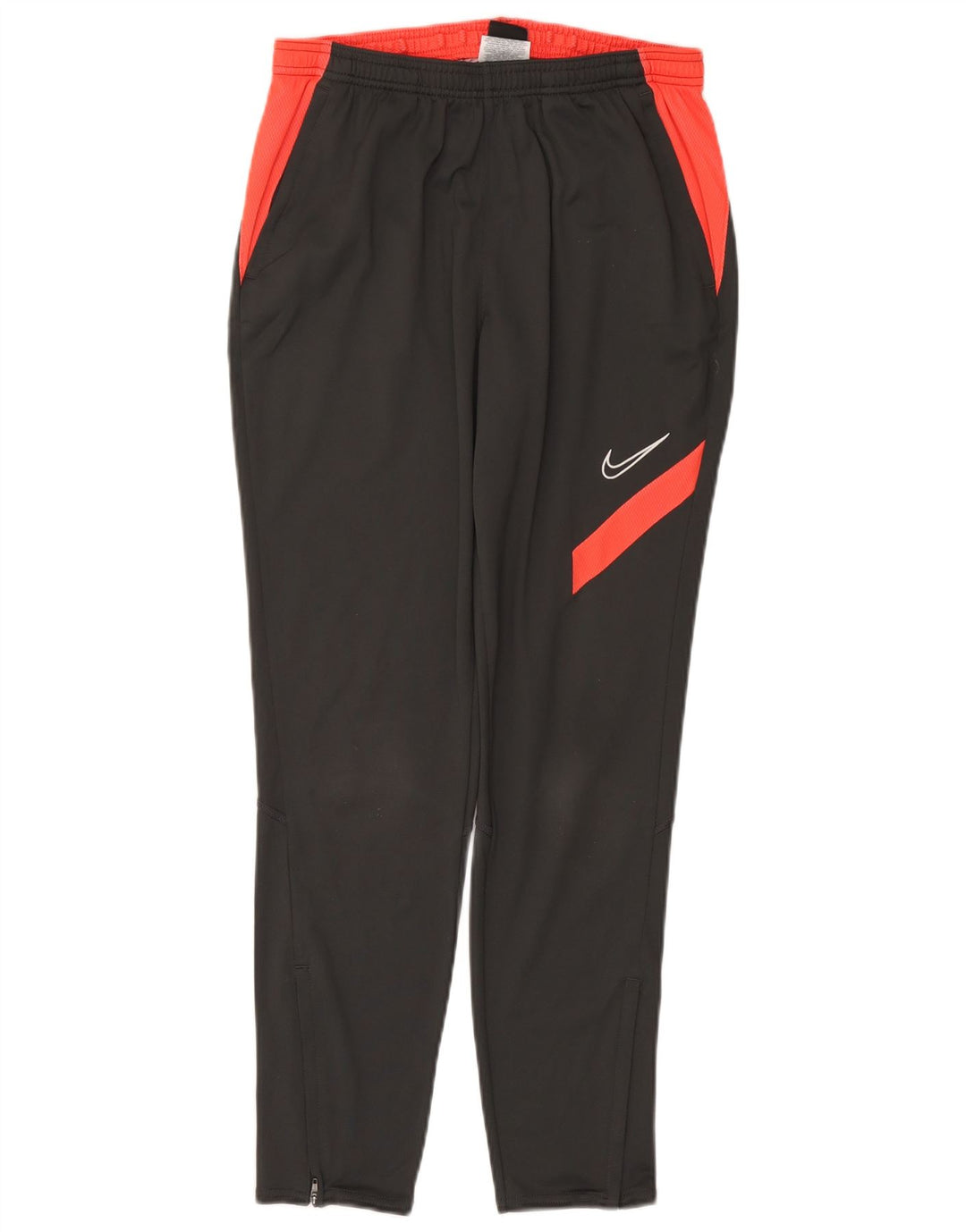 Męskie spodnie dresowe NIKE Dri Fit, poliester w kolorze średnioszarym