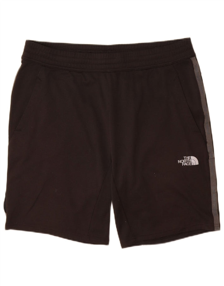 Męskie spodenki sportowe The North Face, duże, czarne, poliestrowe bloki kolorów