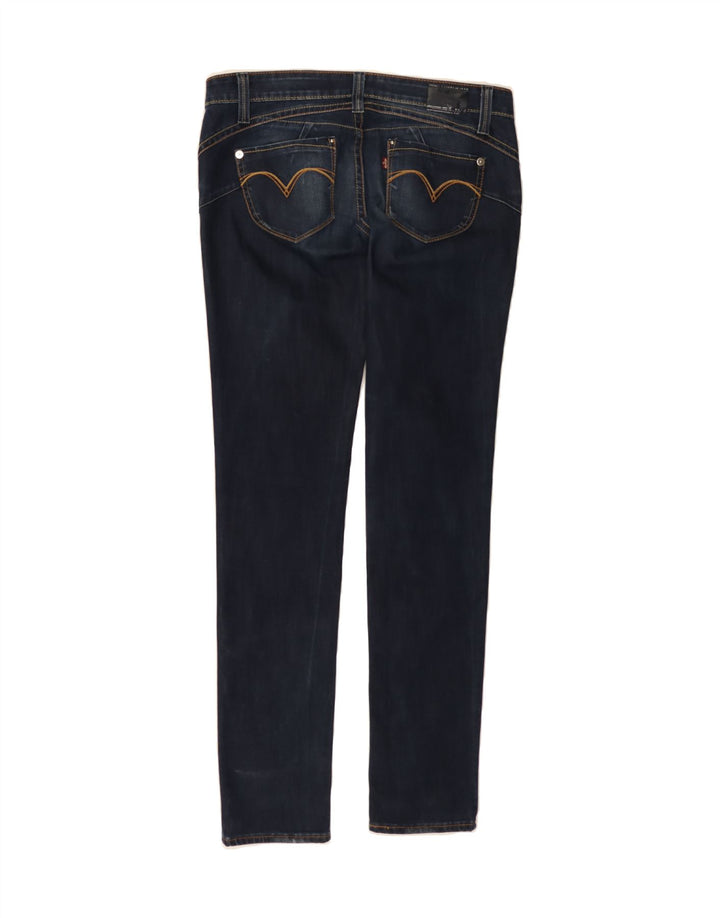 LEVI'S Womens Skinny Jeans W30 L34 Navy Blue Vintage Levi's and Second-Hand Levi's from Messina Hembry 