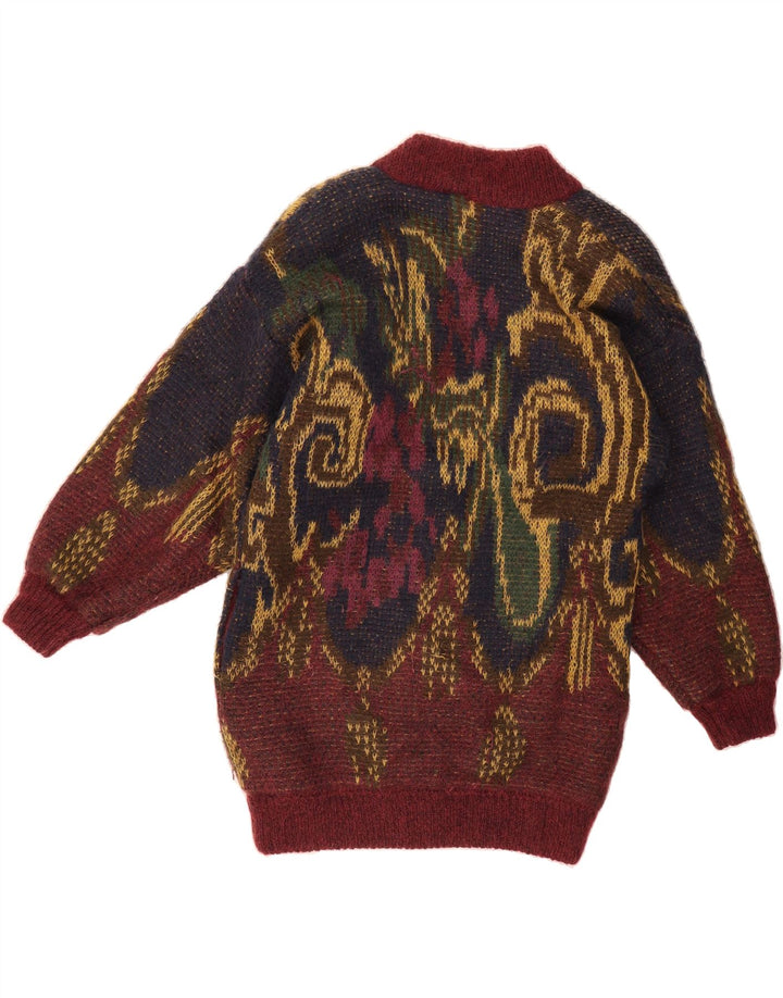 Damski sweter rozpinany INCOGNITO IT 40/42 w kolorze średniego burgunda