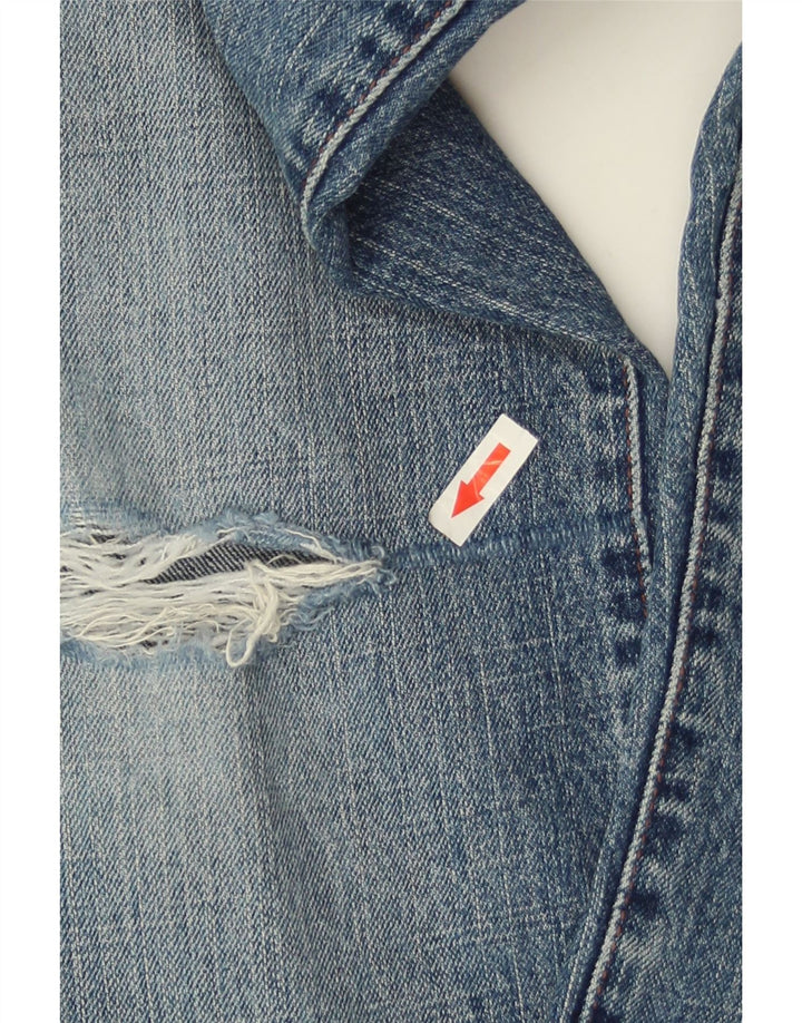 Męskie dżinsy Levi's 515 Bootcut W30 L31 Niebieska bawełna