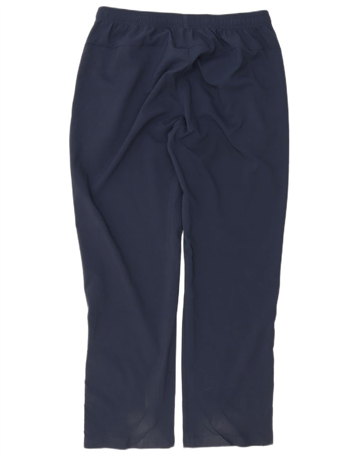 Męskie spodnie dresowe Adidas XL granatowe, poliestrowe