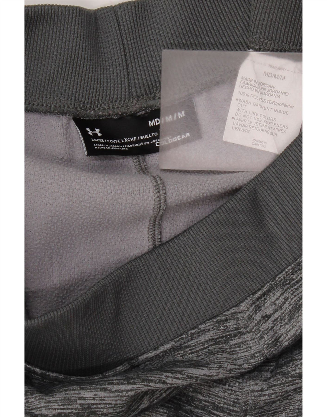Damskie spodnie dresowe Under Armour Cold Gear UK 14, średnioszare, nakrapiane