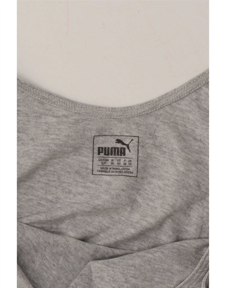 Damska kamizelka z grafiką Puma Top UK 10 Small Grey Flecked