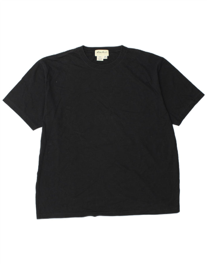 T-shirt męski EDDIE BAUER Top XL, czarny, bawełniany