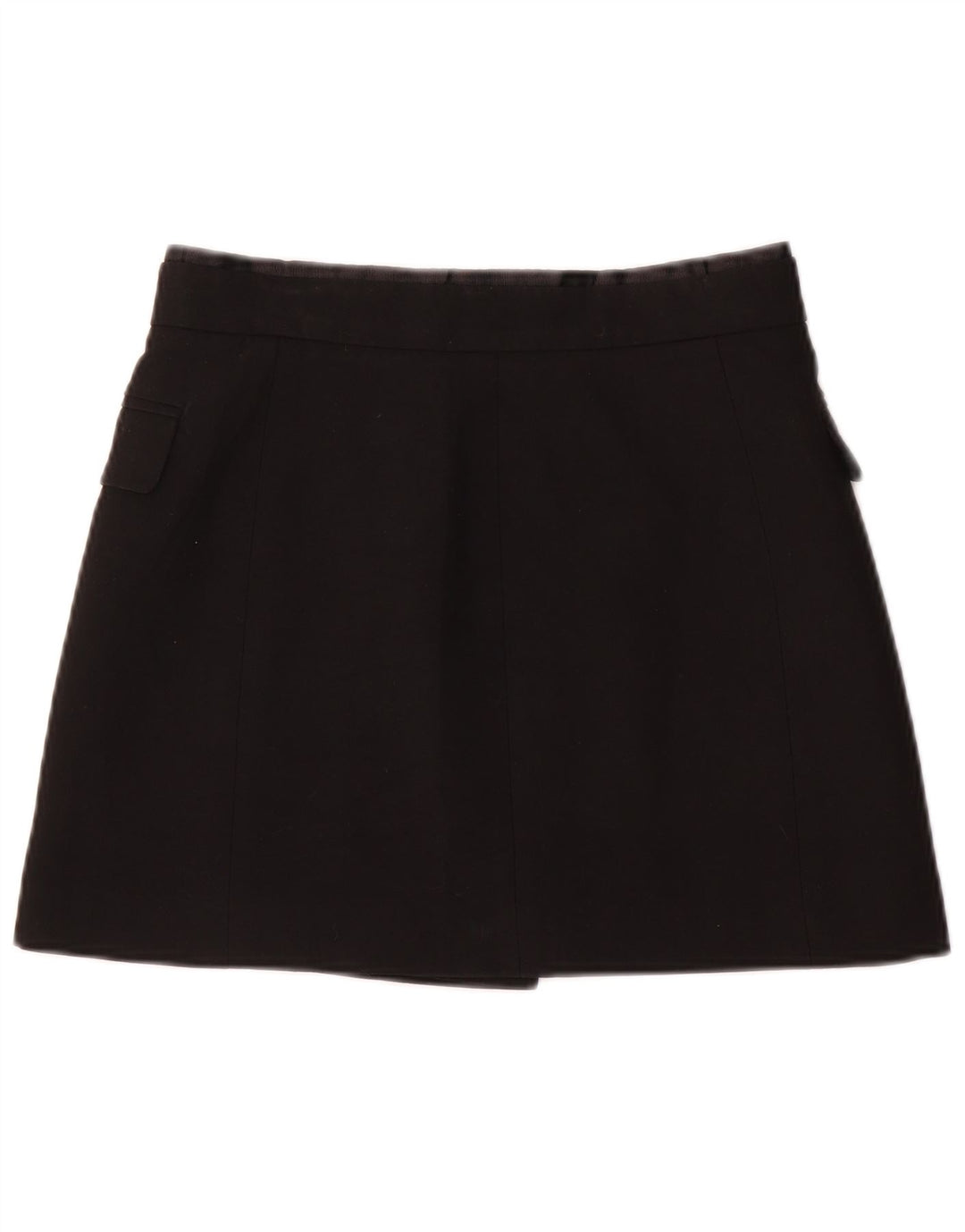 Zara Damska Spódnica Mini Wrap Mała W26 Czarna