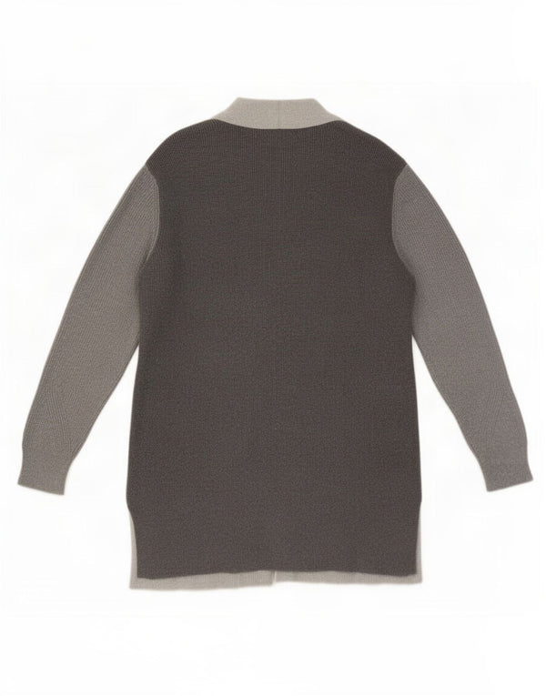 Sweter damski Marks & Spencer Longline Cardigan UK 14, duży, szary