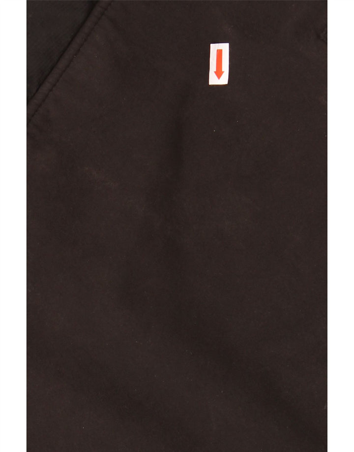 Męski sweter z kapturem i zamkiem NAUTICA, średni czarny poliester