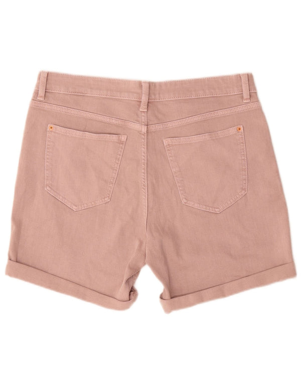 Damskie spodenki jeansowe Marks & Spencer UK 12 Medium W30 Różowa bawełna