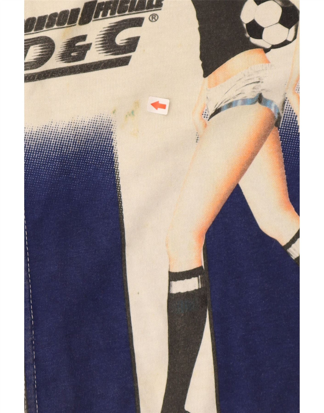 Damska kamizelka graficzna Dolce & Gabbana Top UK 12 w kolorze średniofioletowym