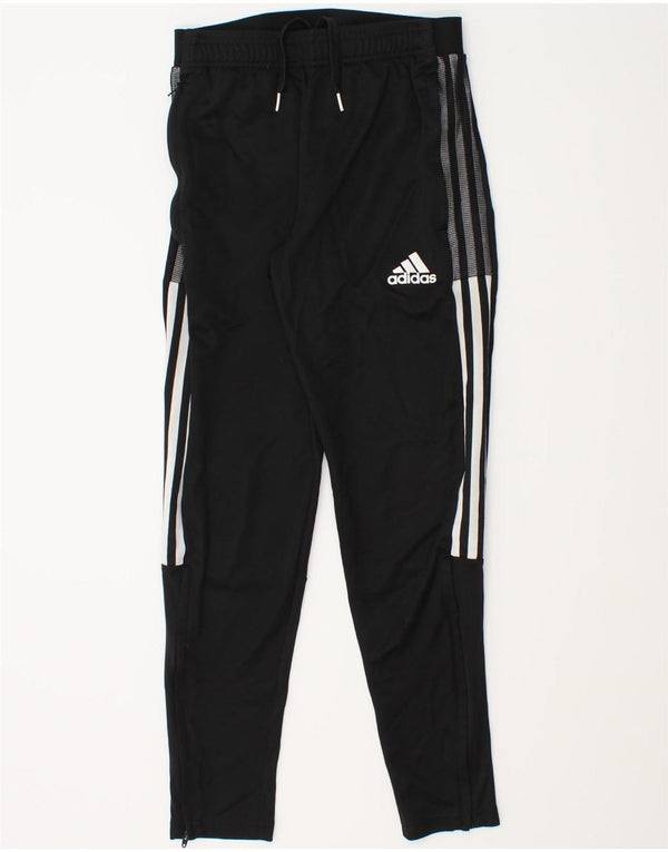 Adidas Womens Aeroready Tracksuit Trousers UK 8 Small  Black Polyester