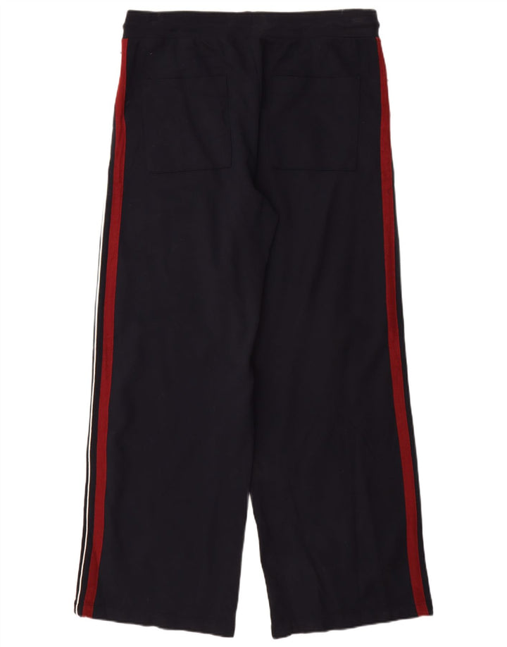 Damskie spodnie dresowe MARKS & SPENCER UK 16, duże, granatowe, wiskozowe