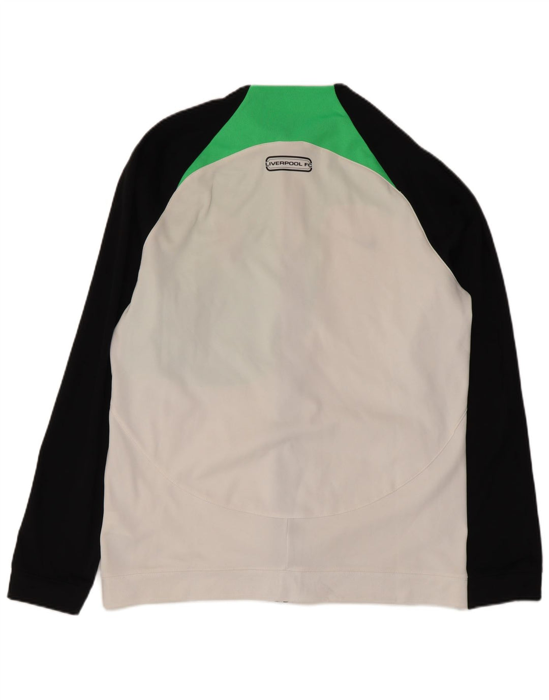 Męska bluza dresowa NIKE Liverpool Slim Fit, duża, biała, z blokami kolorów