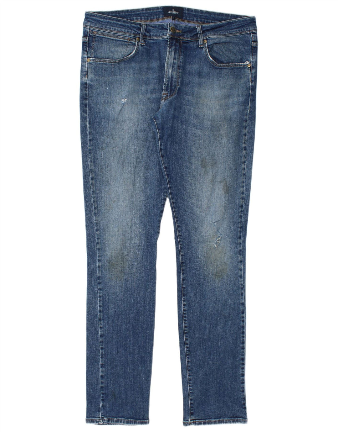 Męskie jeansy Hackett W36 L33 Niebieskie bawełniane