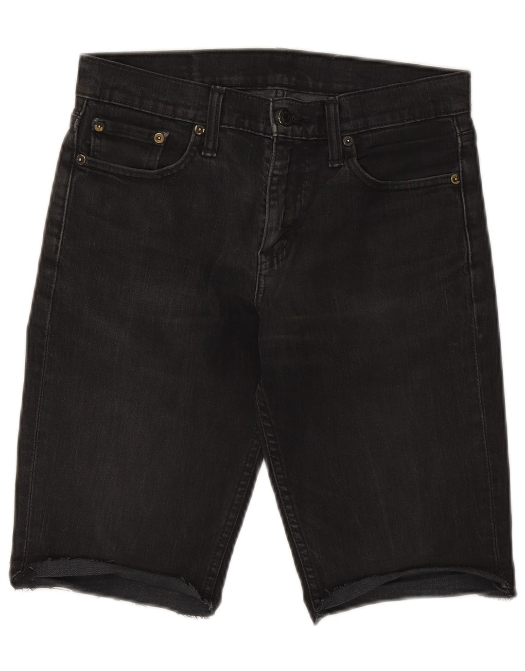 Męskie spodenki jeansowe Levi's 511 W30 Średnia czarna bawełna