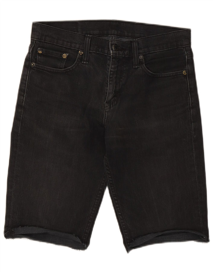 Męskie spodenki jeansowe Levi's 511 W30 Średnia czarna bawełna