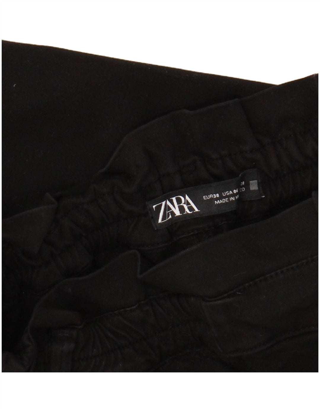 Krótkie spodnie damskie Zara EU 38 Small W28 L24 Czarne