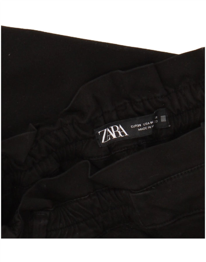 Krótkie spodnie damskie Zara EU 38 Small W28 L24 Czarne
