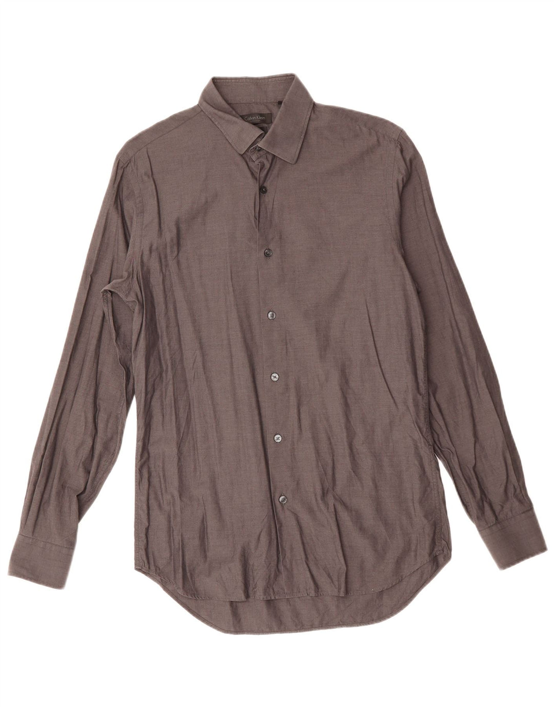 Koszula męska CALVIN KLEIN Slim Fit, rozmiar 41 16, duża, szara