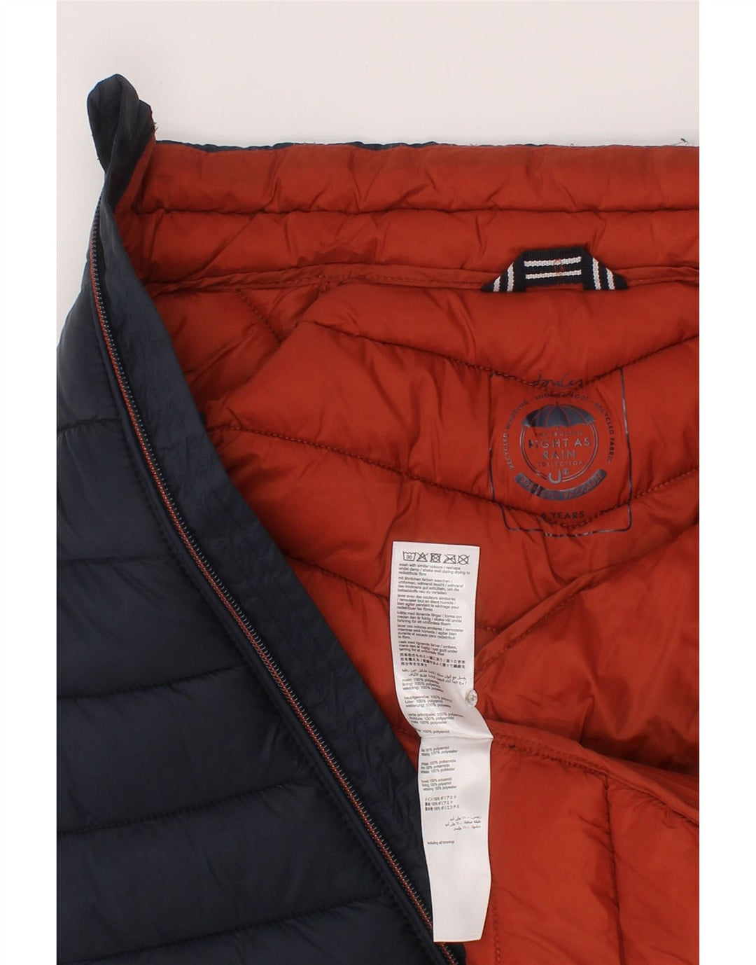 Bezrękawnik dziewczęcy Joules 5-6 lat, granatowy, poliamid