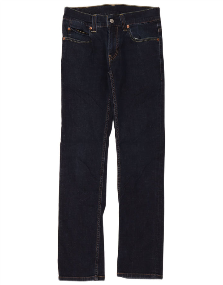 Męskie jeansy Levi's 511 Slim W30 L32 Granatowa bawełna