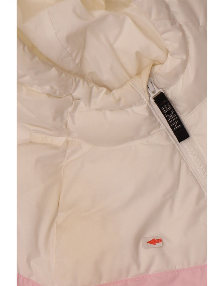 Chłopięca wyściełana kurtka z kapturem i kapturem Nike 13-14 lat XL, wielokolorowa, z blokami kolorów