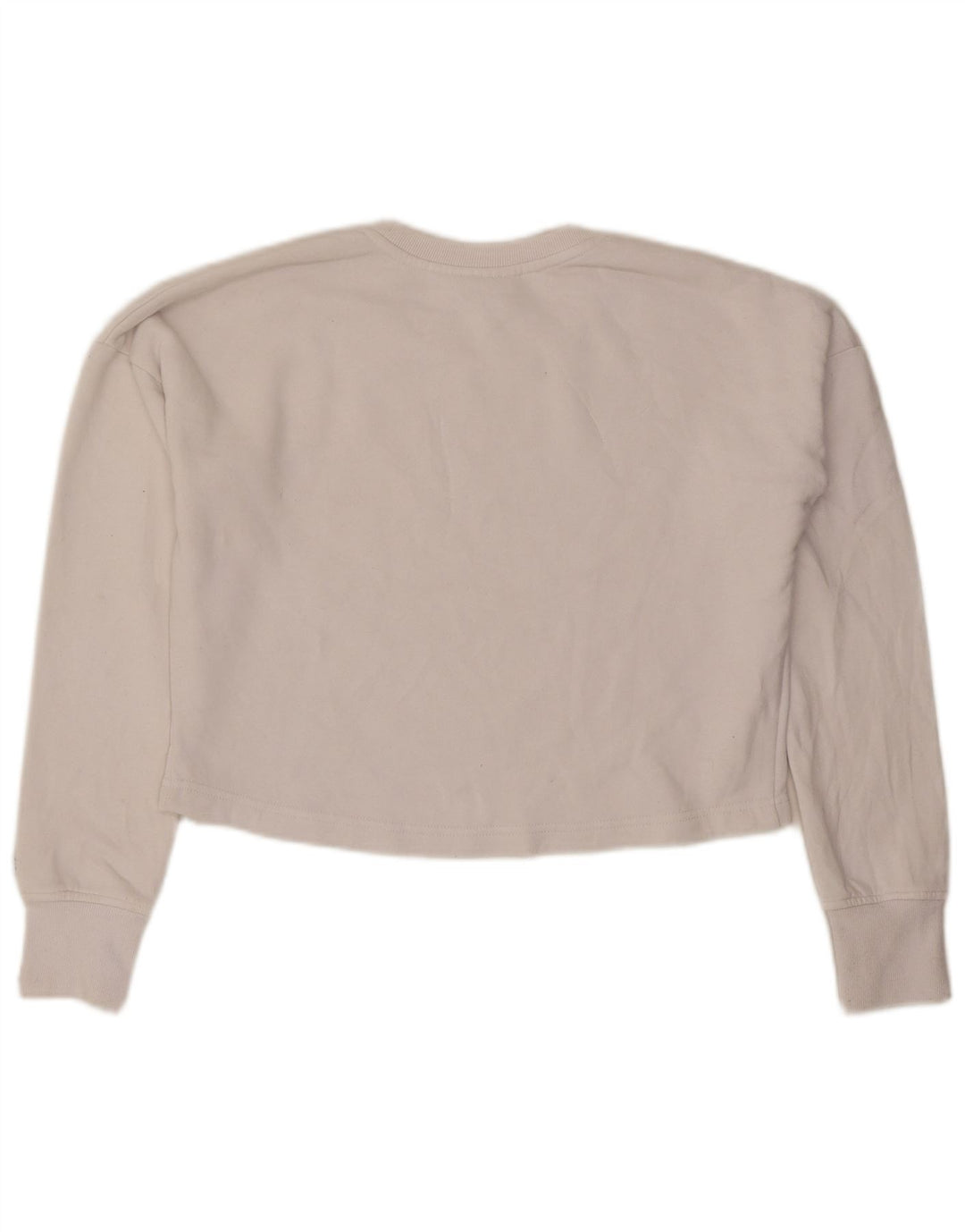 Damska bluza Champion Oversize Crop Graphic Jumper UK 10 Small White