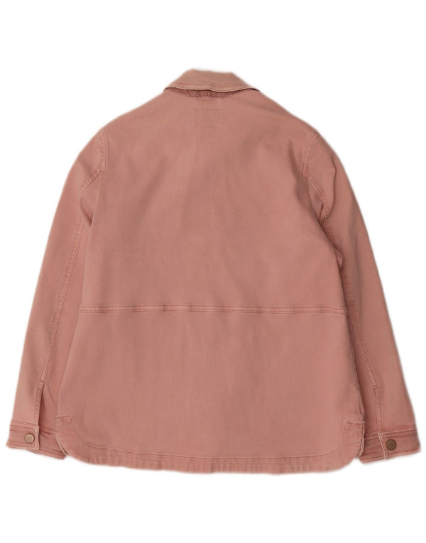 Damska kurtka dżinsowa Joules UK 12, średnio różowa, bawełniana