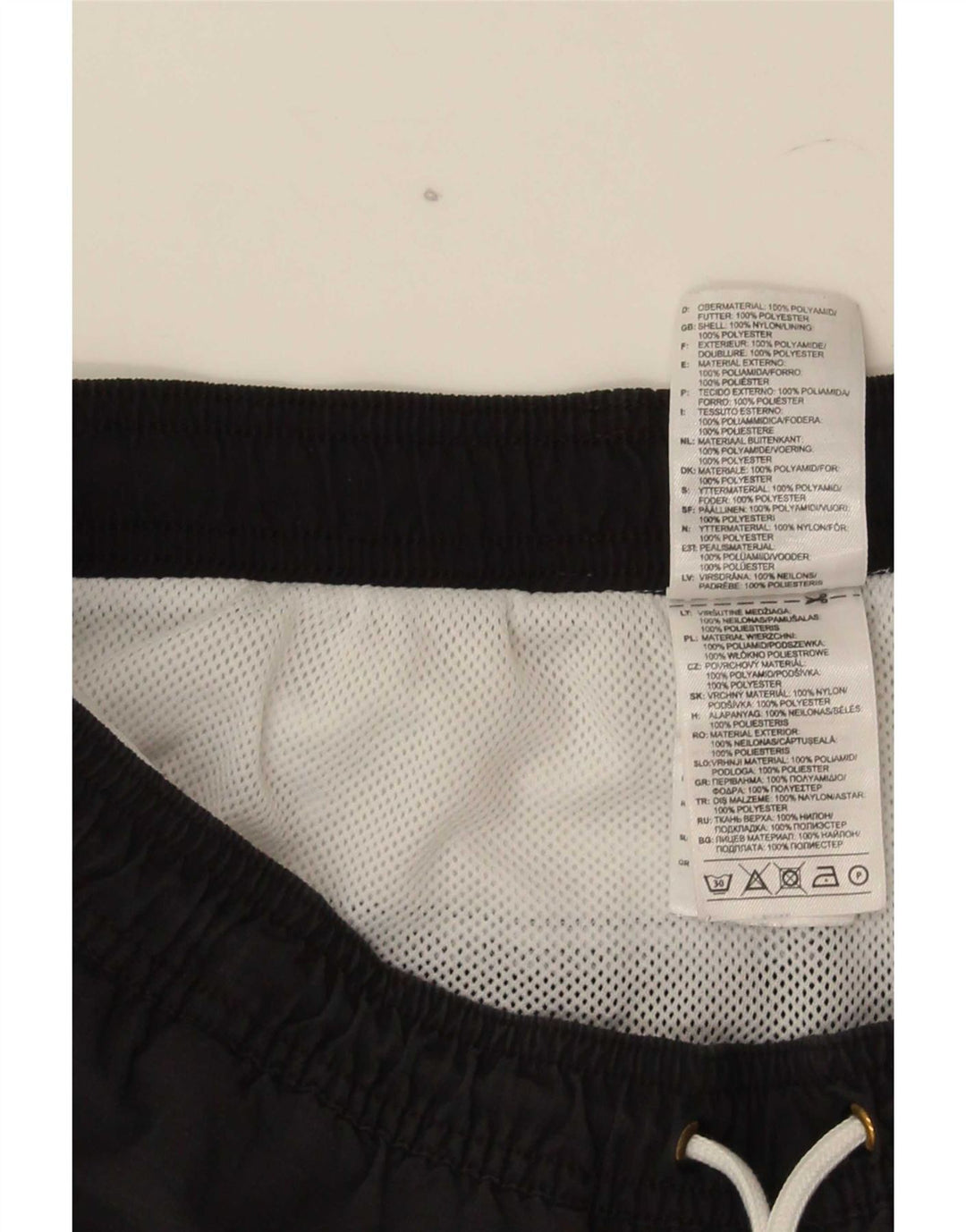 Męskie spodenki kąpielowe Adidas, średni szary nylon z blokami kolorów
