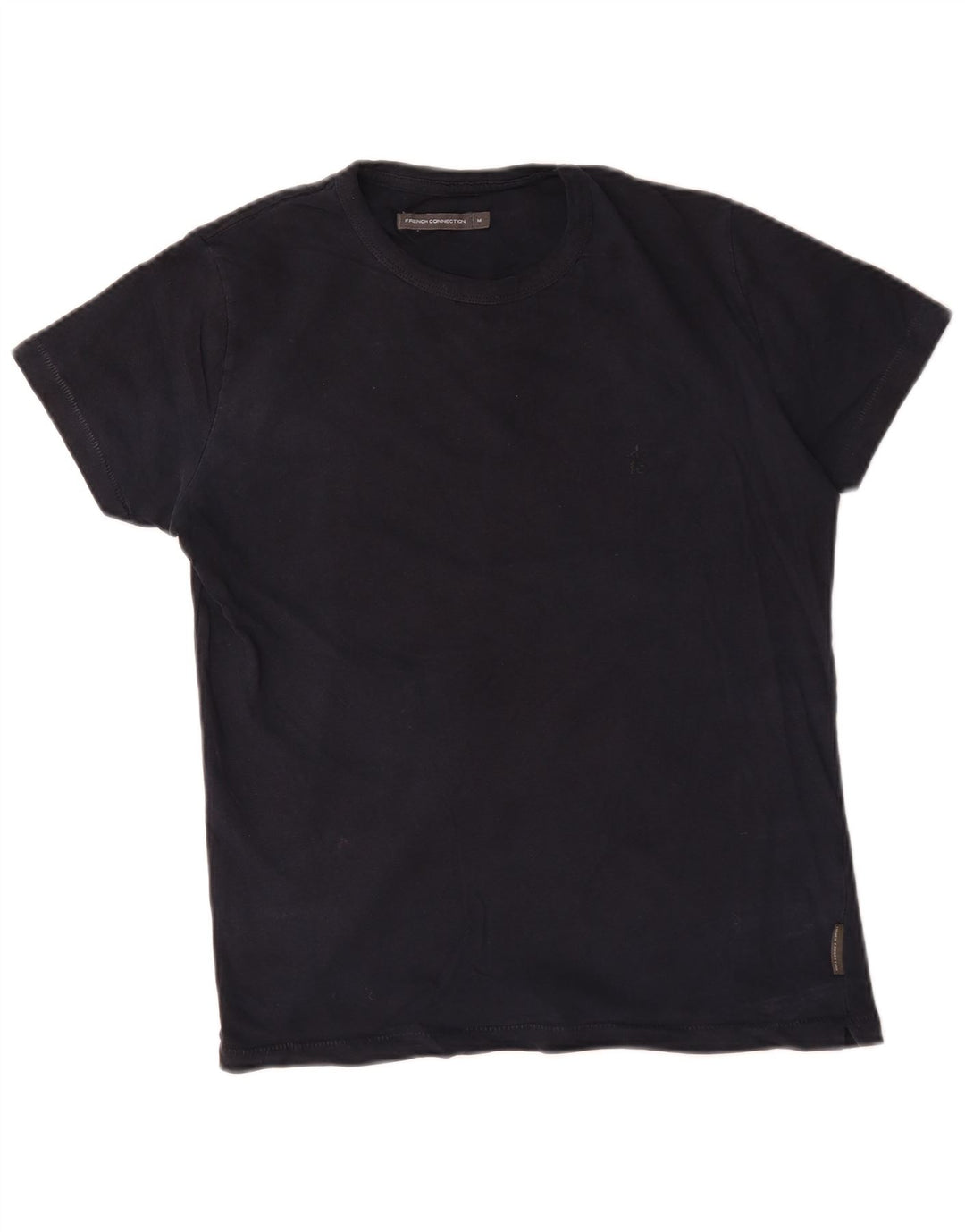 T-shirt męski French Connection Top, średni, granatowy, bawełniany
