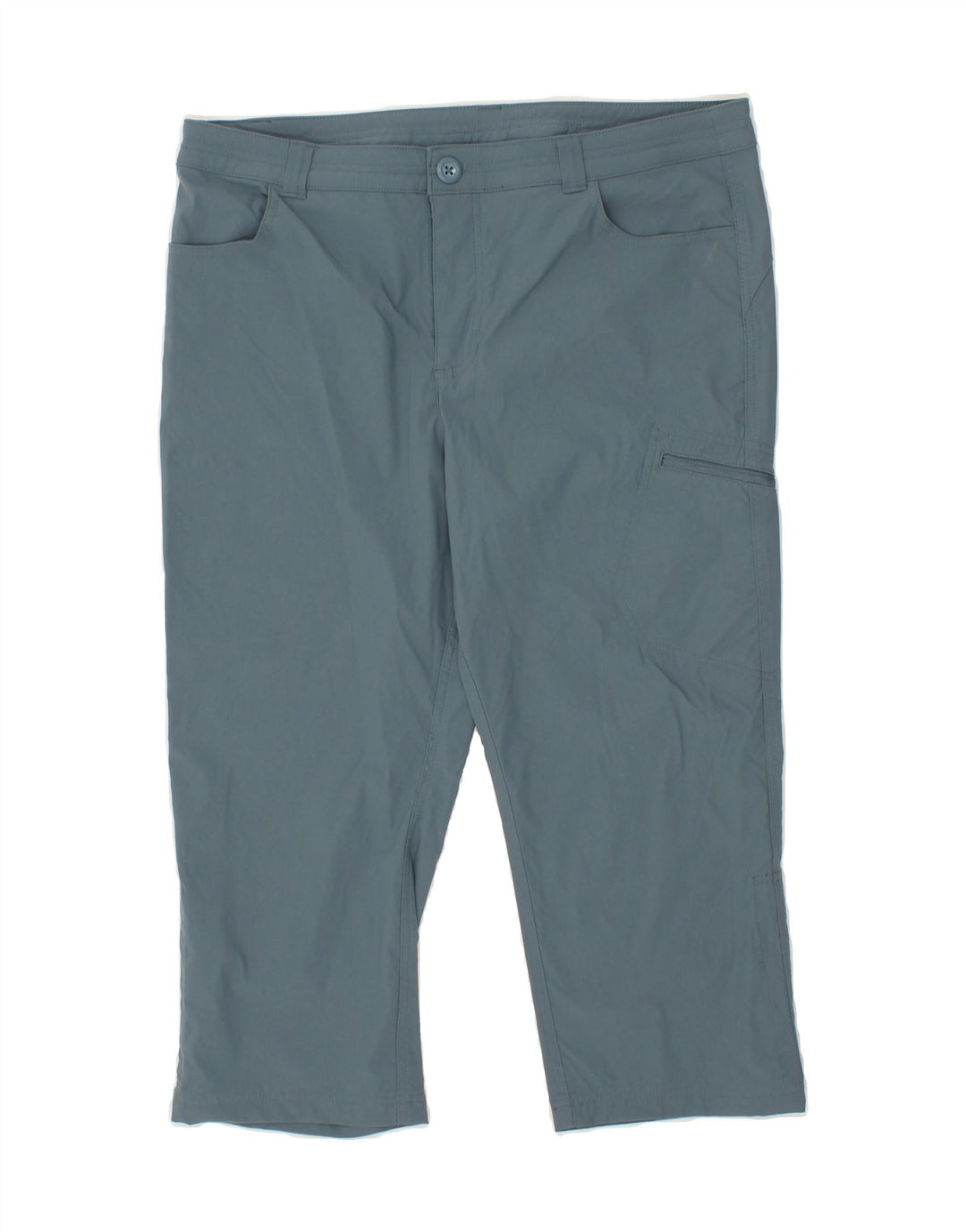Spodnie damskie Capri Cargo EDDIE BAUER US 12 Large W36 L21 Niebieski nylon