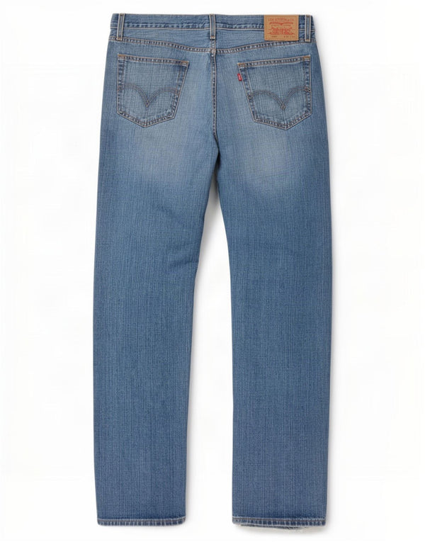 Męskie jeansy Levi's 529 z niską talią W36 L34, niebieska bawełna