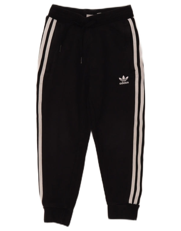 Chłopięce spodnie dresowe ADIDAS Joggers 6-7 lat, czarna bawełna