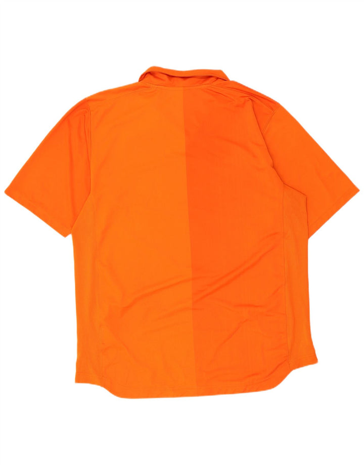 Męska koszulka polo Nike UK 45/47 XL Pomarańczowa, poliester