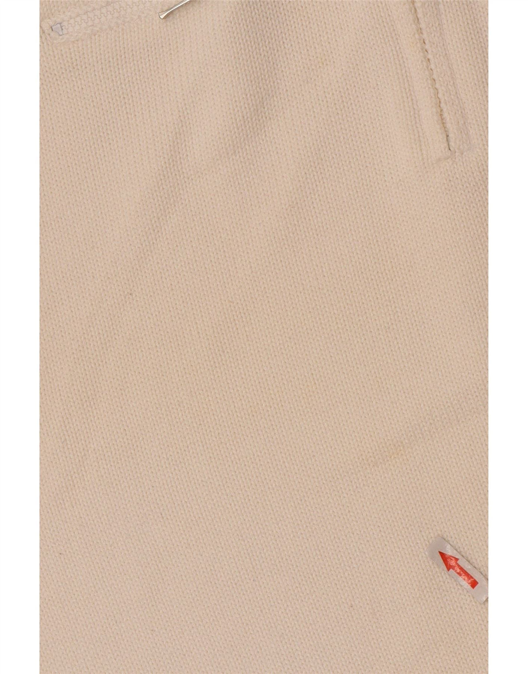 Sweter damski w stylu vintage z zamkiem błyskawicznym UK 14, duży biały