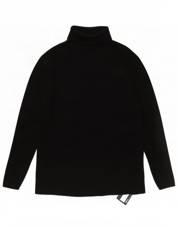 Marks & Spencer Damski top z długim rękawem UK 20 2XL Czarna wiskoza