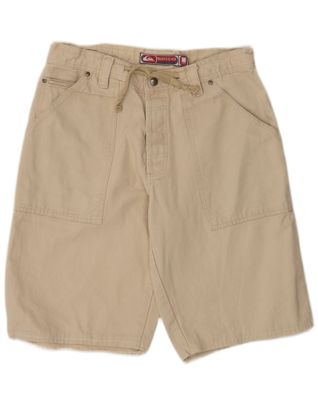 Męskie spodenki codzienne Quiksilver średnie W32 beżowe