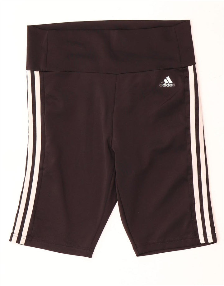 Damskie spodenki sportowe Adidas Aeroready UK 12/14, średni czarny poliester