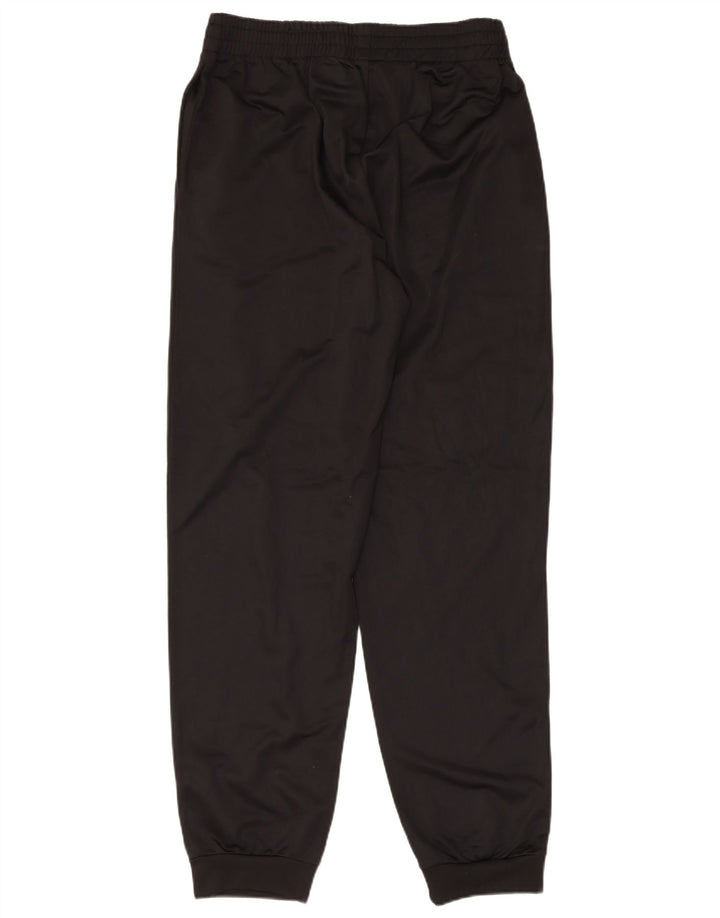 KAPPA Mens Tracksuit Trousers Joggers Large  Black Polyester