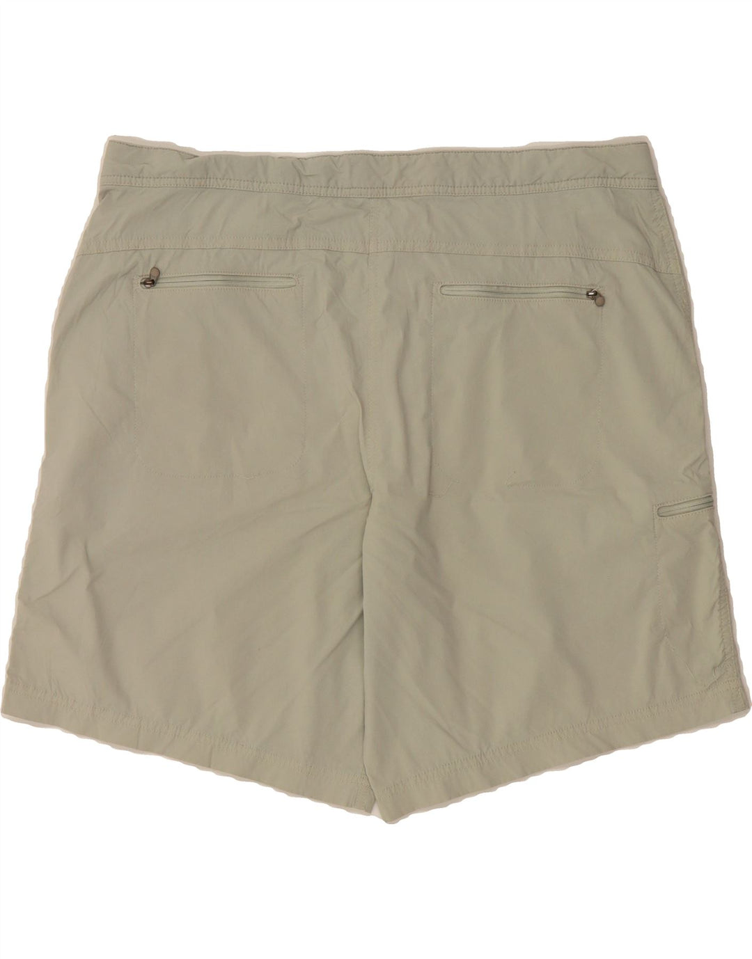 L.L.BEAN Womens Cargo Shorts US 18 2XL W38  Khaki Nylon Vintage L.L.Bean and Second-Hand L.L.Bean from Messina Hembry 