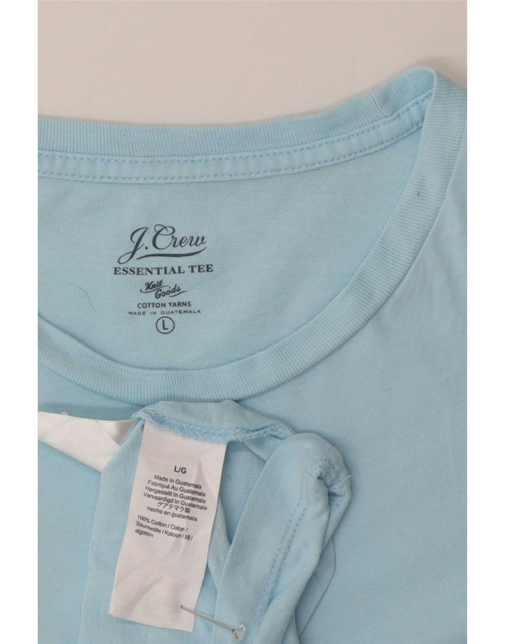 T-shirt męski J. Crew, duży, niebieski, bawełniany
