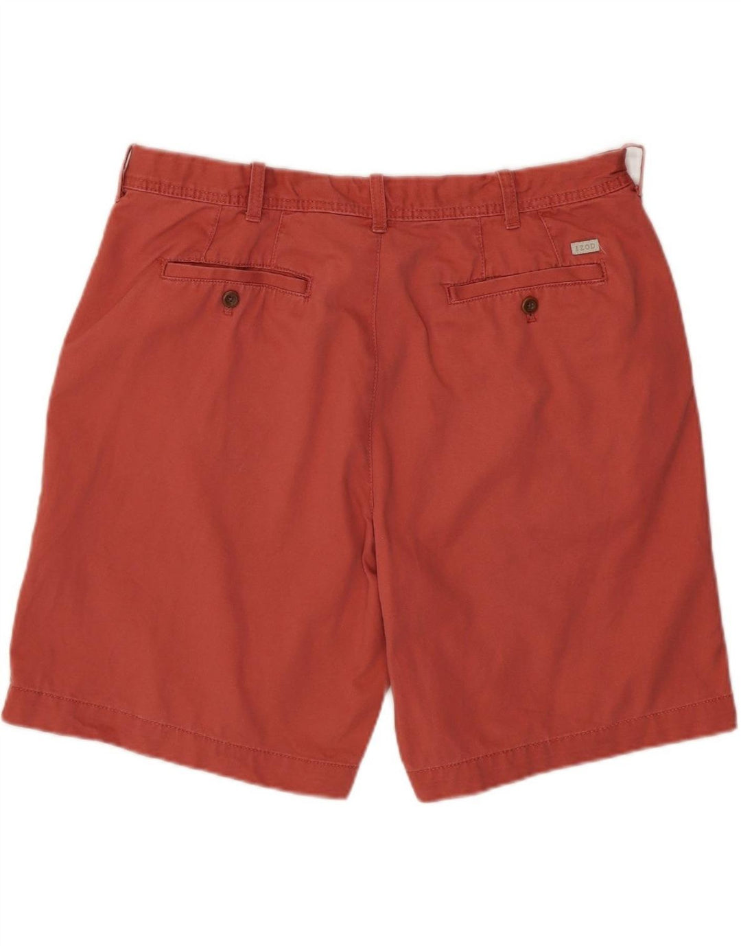 IZOD Mens Chino Shorts W36 Large  Pink Cotton