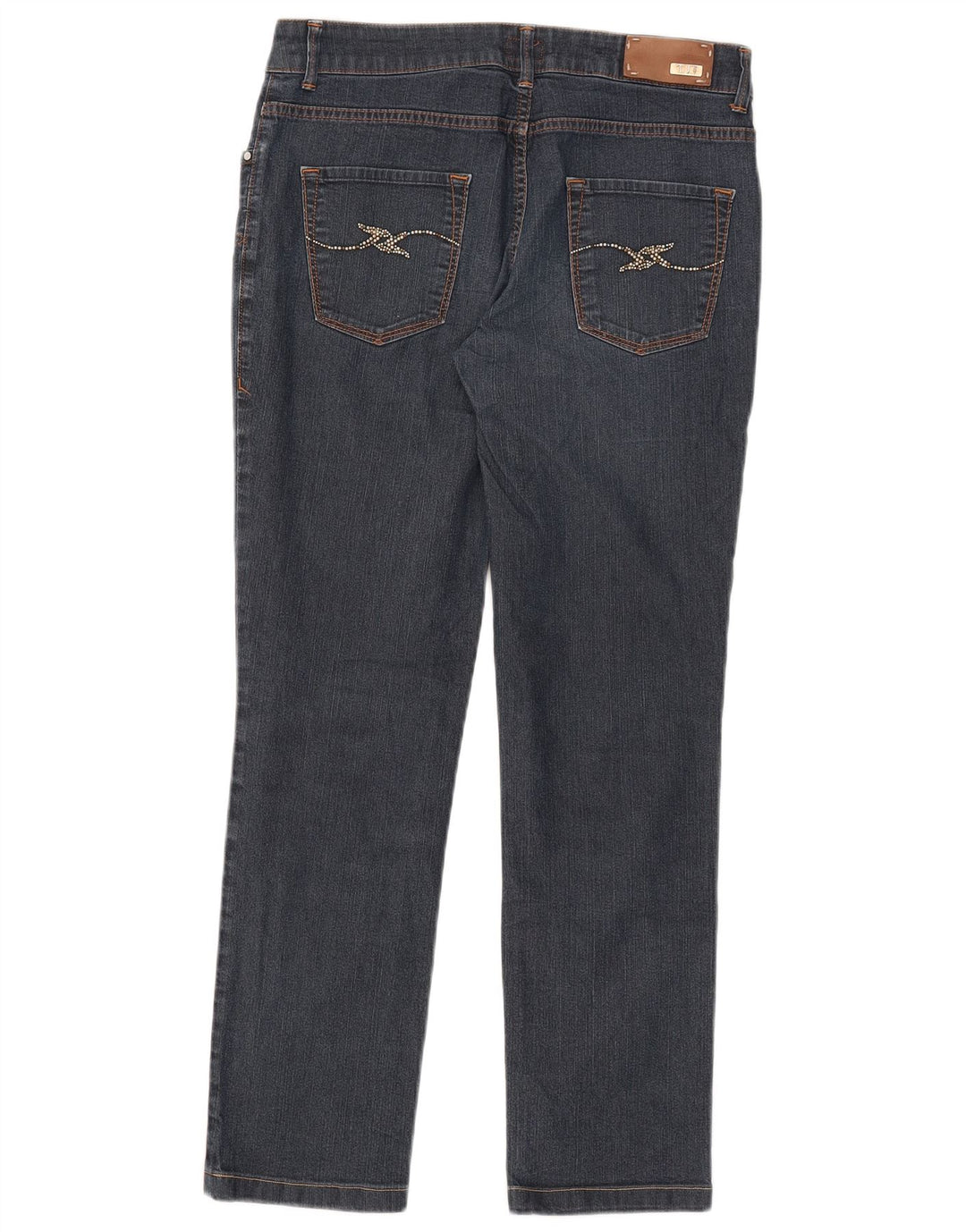 Damskie jeansy Trussardi W28 L28 Niebieskie bawełniane