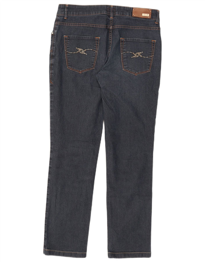 Damskie jeansy Trussardi W28 L28 Niebieskie bawełniane