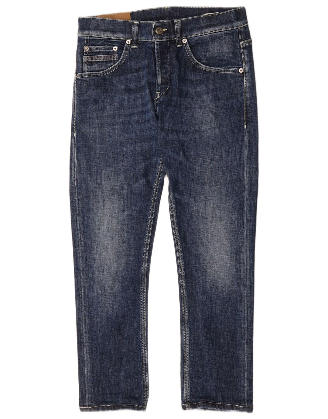 Dondup Damskie Ritchie Skinny Jeans W29 L25 Niebieskie bawełniane