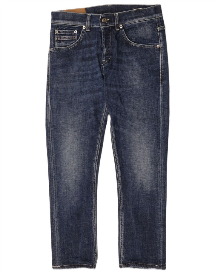 Dondup Damskie Ritchie Skinny Jeans W29 L25 Niebieskie bawełniane